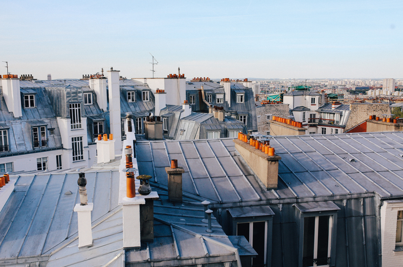 Paris rooftops