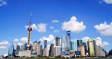 Shanghai city skyline