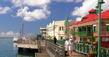 Stroll down the Bridgetown Promenade