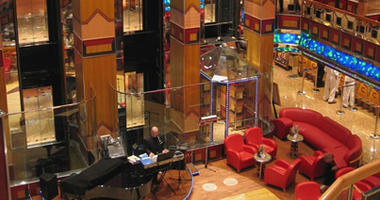Take in the sounds of great music while onboard