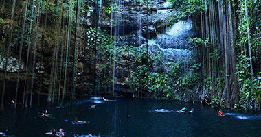 Cave Diving in a Cenote