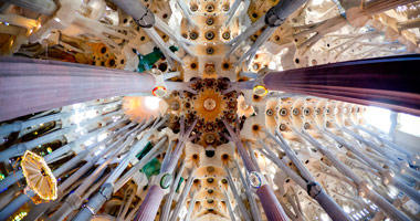 Inside Sagrada Família