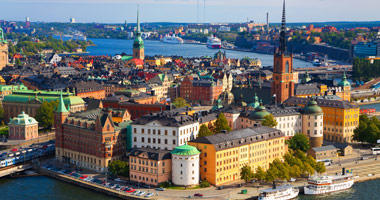 Colourful City Panorama