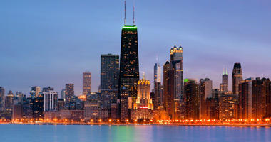 City Skyline with Willis Tower