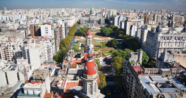 Aerial View of the City