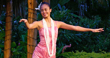 Traditional Hula Dancer