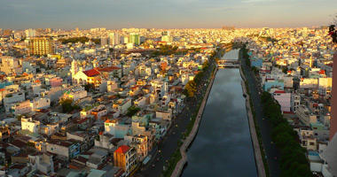 Elevated View of the City