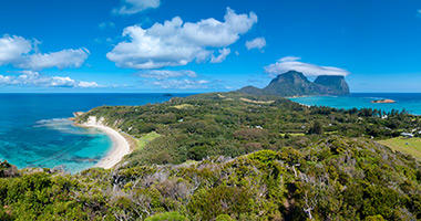View of Mount Lidgbird & Mount Gower