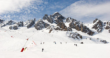 A Freshly Groomed Piste (Trail)