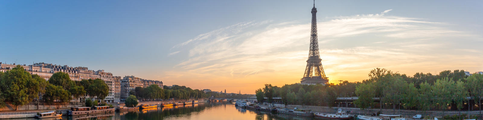 Paris - Eiffel Tower and La Seine